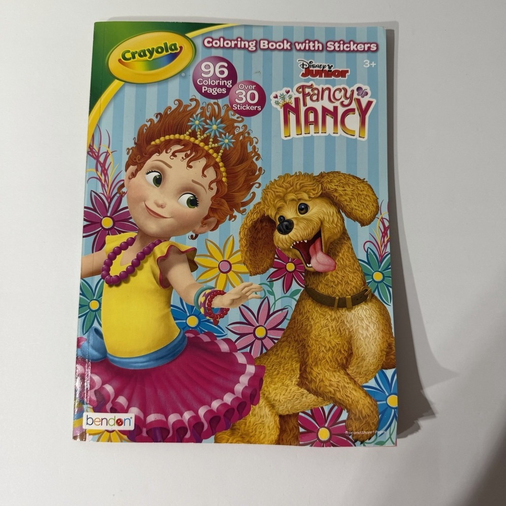 Crayola‎ Fancy Nancy Coloring Book published by Bendon.